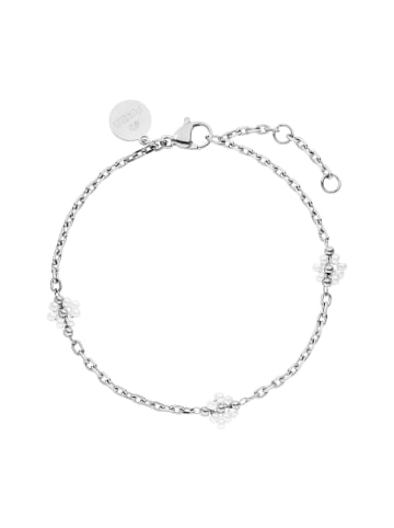 PURELEI Armband Linen Blossom in Silber