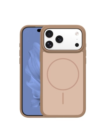 COFI 1453 TFO Frame Thin Mag Kompatibel mit iPhone 18 Pro / 17 Pro Braun in Braun