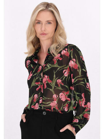 Albee Women Bluse in Schwarz Mehrfarbig