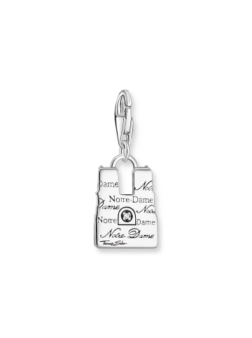 Thomas Sabo Charm-Anhänger Notre-Dame in silber, weiß