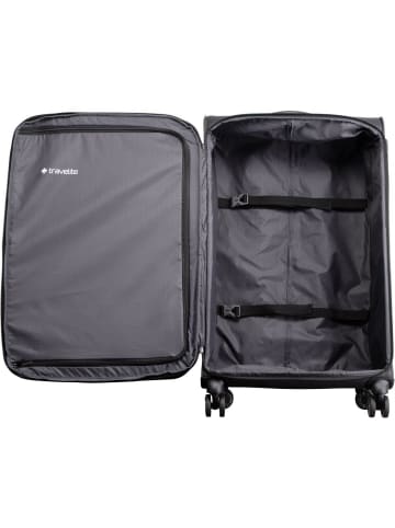 travelite Trolley Viia 4w Trolley L in Schiefer