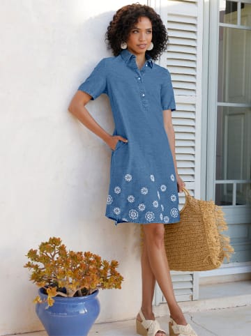Heine Jeans-Kleid in blue-bleached