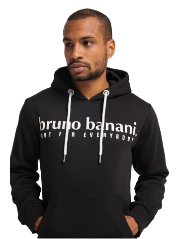 Bruno Banani Hoodie ohne Reißverschluss YOUNG in Schwarz