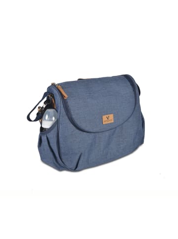 Cangaroo Wickeltasche Naomi Tragegriff in blau