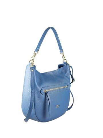 collezione alessandro Ledertasche " Summer " in blau