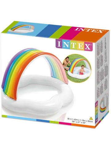 Intex Planschbecken "Rainbow Cloud" 142x119x84cm ab 1 Jahr in bunt