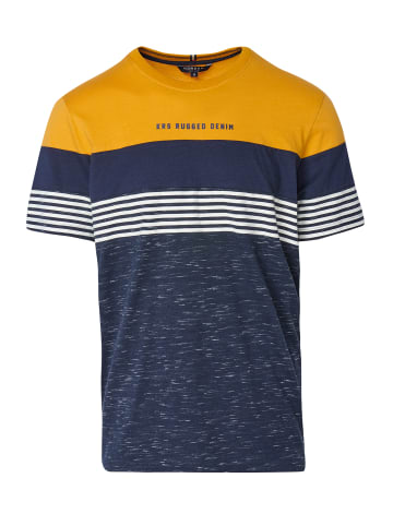 KOROSHI Kurzarm-t-shirt. in gelb