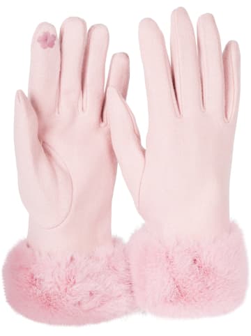 styleBREAKER Touchscreen Handschuhe in Rose