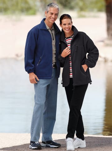 WITT WEIDEN Fleecejacke in schwarz