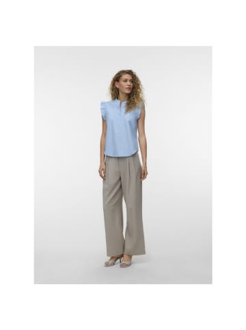 Vero Moda Halbarmbluse in Cashmere Blue