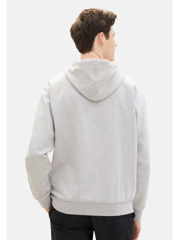 Tom Tailor Hoodie in hellgrau