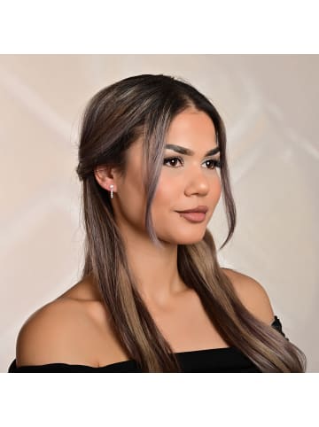 Adeliás Damen Anhänger aus 925 Silber mit Zirkonia in silber