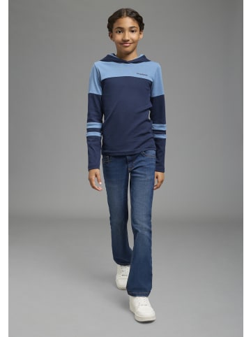 Kangaroos Langarmshirt in marine