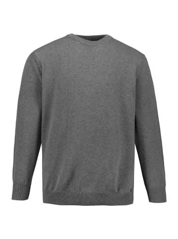 JP1880 Pullover in grau melange