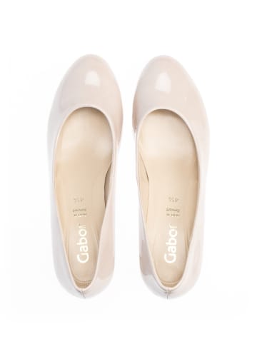 Gabor Fashion Plateau Pumps in Beige