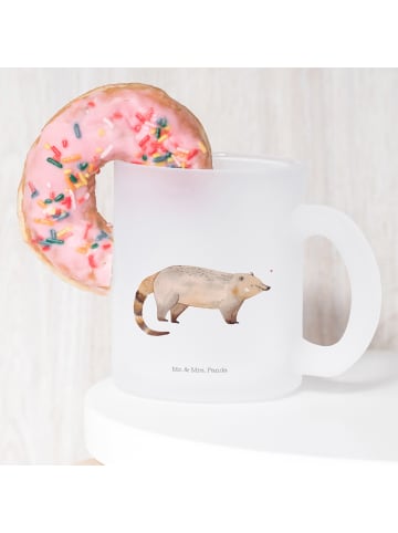 Mr. & Mrs. Panda Teetasse Nasenbaer ohne Spruch in Transparent