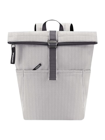 Reisenthel travelling rolltop - Rucksack 15.6" 53 cm (herringbone grey) in herringbone grey