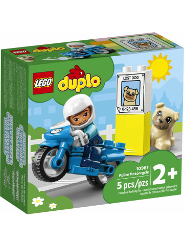 LEGO DUPLO  Polizeimotorrad in Bunt