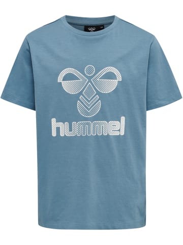 Hummel Hummel T-Shirt S/S Hmlproud Kinder Atmungsaktiv in BLUESTONE