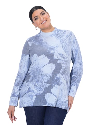 Ulla Popken Pullover in dunkles marine