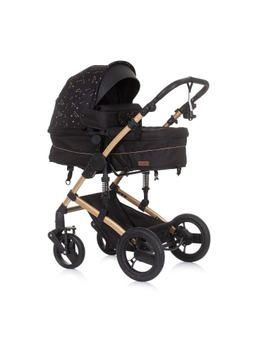 Chipolino Kinderwagen Camea 2 in 1 in schwarz