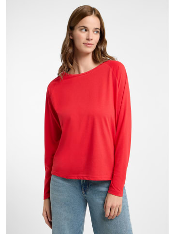 ELBSAND Langarm T-Shirt  in Barberry