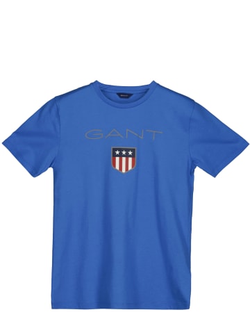 Gant T-Shirt 1er Pack in Blau