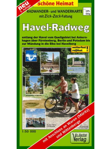 Barthel Landkarte/Globus - Doktor Barthel Karte Havel-Radweg