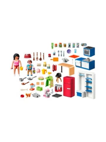 Playmobil 70206 Familienküche in Mehrfarbig