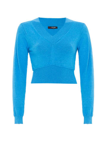 Cipo & Baxx Pullover in TURQUOISE