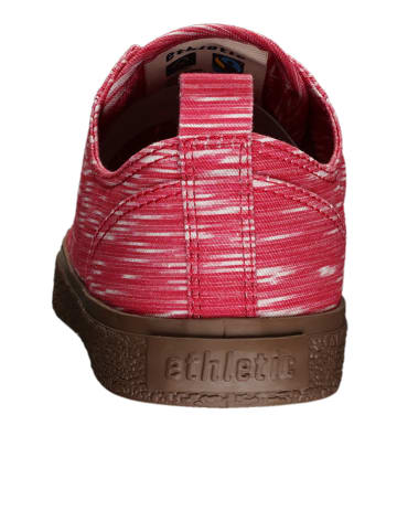 ethletic Canvas Sneaker Goto Lo in red melange