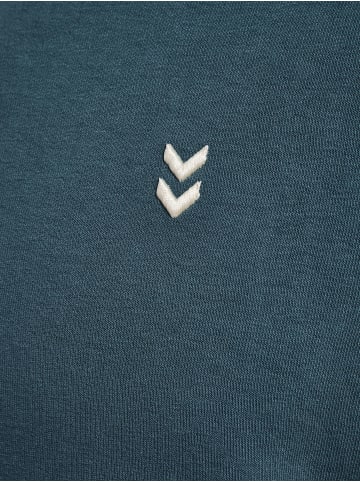 Hummel Stilvolles Bequemes Hoodie Rundhals Basic in Türkis