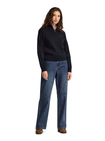 Polo Club Pullover WOMAN RIGBY GO ZIPPER WOOL W IO LONG SLEEVE REGULAR FIT in Navy Blau