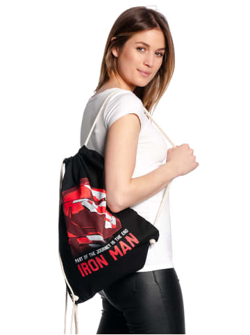 MARVEL Iron Man Gymbag The Invincible in schwarz