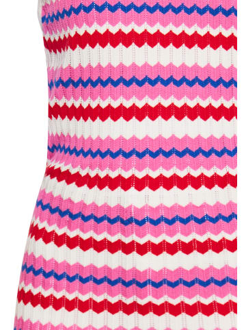 myMo Women Dress in Wollweiss Mehrfarbig