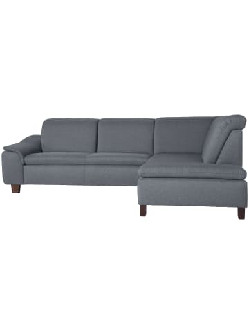 58 aufm Kessel ECKSOFA mit Ottomane rechts Kaylil Flachgewebe denim