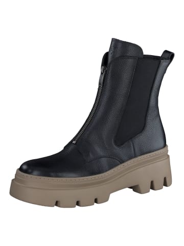 Paul Green Stiefelette in Schwarz/Braun