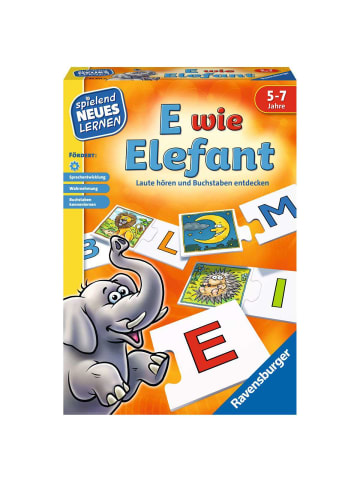 Ravensburger Sprach- und Leseförderung E wie Elefant 5-7 Jahre in bunt