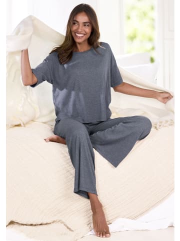 VIVANCE DREAMS Pyjamahose in anthrazit