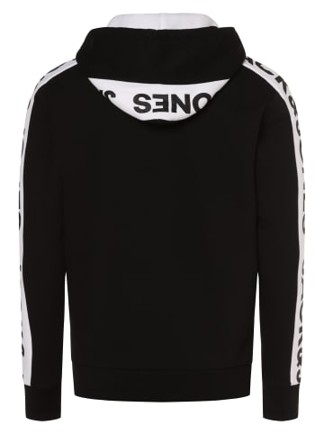 Jack & Jones Kapuzenpullover JJHuncho in schwarz weiß