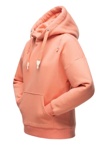 Navahoo Kapuzensweatshirt Zuckerbärchen in Apricot