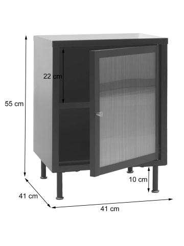 MCW Nachttisch O87, Schwarz