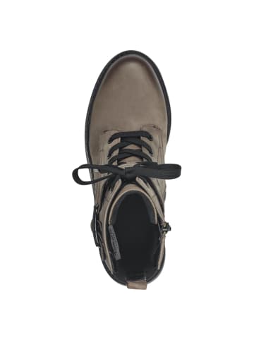 Tamaris WIDE FIT Stiefelette in STONE NUBUC