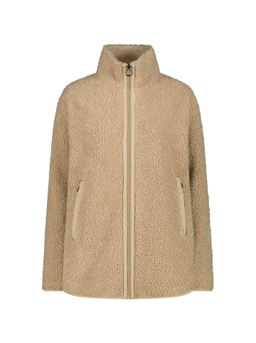Campagnolo Fleecejacke LONG JACKET in Hellbraun8237