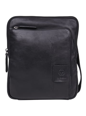 Strellson Hyde Park Brian Umhängetasche Leder 22 cm in black