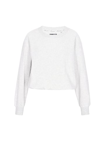 DreiMaster Women Sweatshirt in offwhite melange