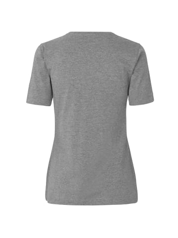 IDENTITY T-Shirt stretch in Grau meliert