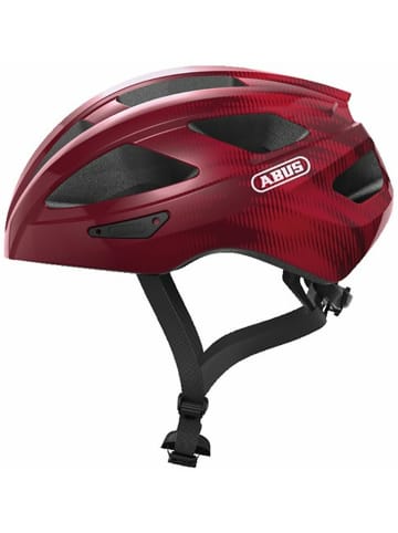 ABUS Rennrad-Helm "Macator" in bordeaux red