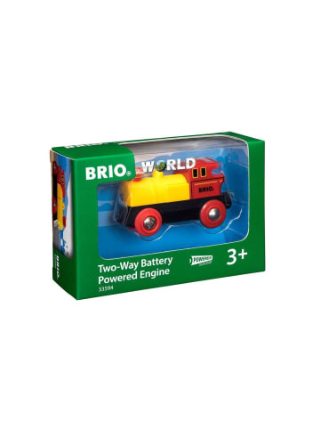 Brio Aktionsspiel BRIO Gelbe Batterielok Ab 3 Jahre in bunt