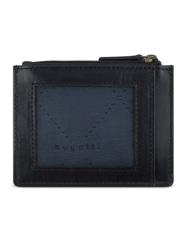 Bugatti Remo Geldbörse RFID Schutz Leder 11 cm schwarz